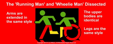 The Running Man and Wheelie Man Dissected