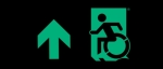 Accessible Exit Sign Project Wheelchair Wheelie Man Symbol Accessible Means of Egress Icon Exit Sign 26