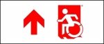 Accessible Exit Sign Project Wheelchair Wheelie Man Symbol Accessible Means of Egress Icon Exit Sign 76