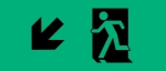 Accessible Exit Sign Project Running Man Exit Sign 1