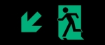 Accessible Exit Sign Project Running Man Exit Sign 4