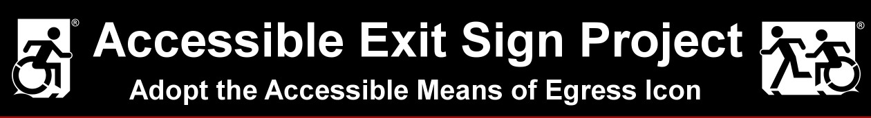 Accessible Exit Sign Project
