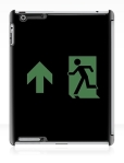 Running Man Fire Safety Exit Sign Emergency Evacuation Apple iPad Tablet Case 110