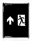 Running Man Fire Safety Exit Sign Emergency Evacuation Apple iPad Tablet Case 125