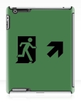 Running Man Fire Safety Exit Sign Emergency Evacuation Apple iPad Tablet Case 140