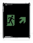 Running Man Fire Safety Exit Sign Emergency Evacuation Apple iPad Tablet Case 154