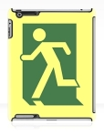 Running Man Fire Safety Exit Sign Emergency Evacuation Apple iPad Tablet Case 33