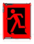 Running Man Fire Safety Exit Sign Emergency Evacuation Apple iPad Tablet Case 7