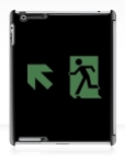 Running Man Fire Safety Exit Sign Emergency Evacuation Apple iPad Tablet Case 88