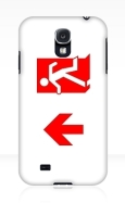 Running Man Fire Safety Exit Sign Emergency Evacuation Samsung Galaxy Mobile Phone Case 151
