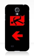 Running Man Fire Safety Exit Sign Emergency Evacuation Samsung Galaxy Mobile Phone Case 164