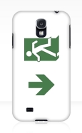 Running Man Fire Safety Exit Sign Emergency Evacuation Samsung Galaxy Mobile Phone Case 19