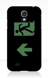 Running Man Fire Safety Exit Sign Emergency Evacuation Samsung Galaxy Mobile Phone Case 28