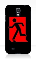 Running Man Fire Safety Exit Sign Emergency Evacuation Samsung Galaxy Mobile Phone Case 7