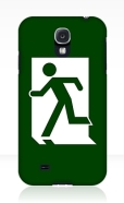Running Man Fire Safety Exit Sign Emergency Evacuation Samsung Galaxy Mobile Phone Case 82