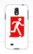 Running Man Fire Safety Exit Sign Emergency Evacuation Samsung Galaxy Mobile Phone Case 98