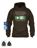 Accessible Exit Sign Project Hoodie
